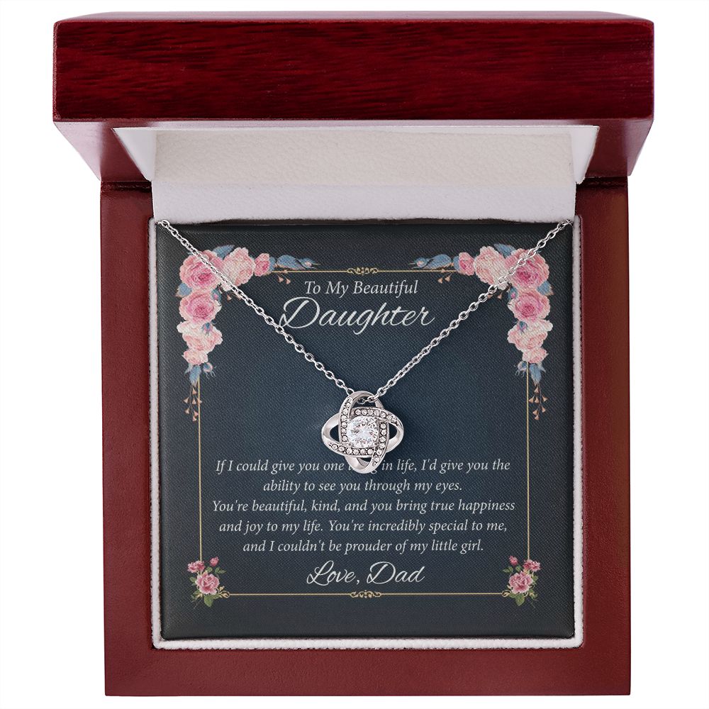 Gift for Daughter From Dad, Father Daughter Gift, Necklace for Daughter, 2711034 B0BNFVS66M