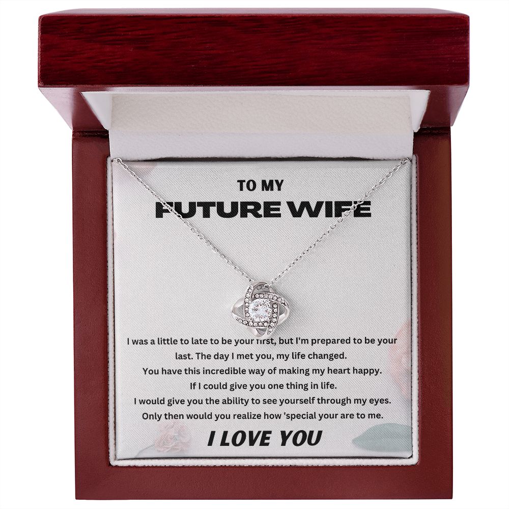 "My Forever Love" Wife Necklace - Romantic Gift for Valentine's Day, Anniversary, or Birthday - Elegant and Stylish Jewelry for Wife