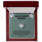 "Show Your Appreciation to Your Besties with Personalized Appreciation Gifts for Friends Necklace