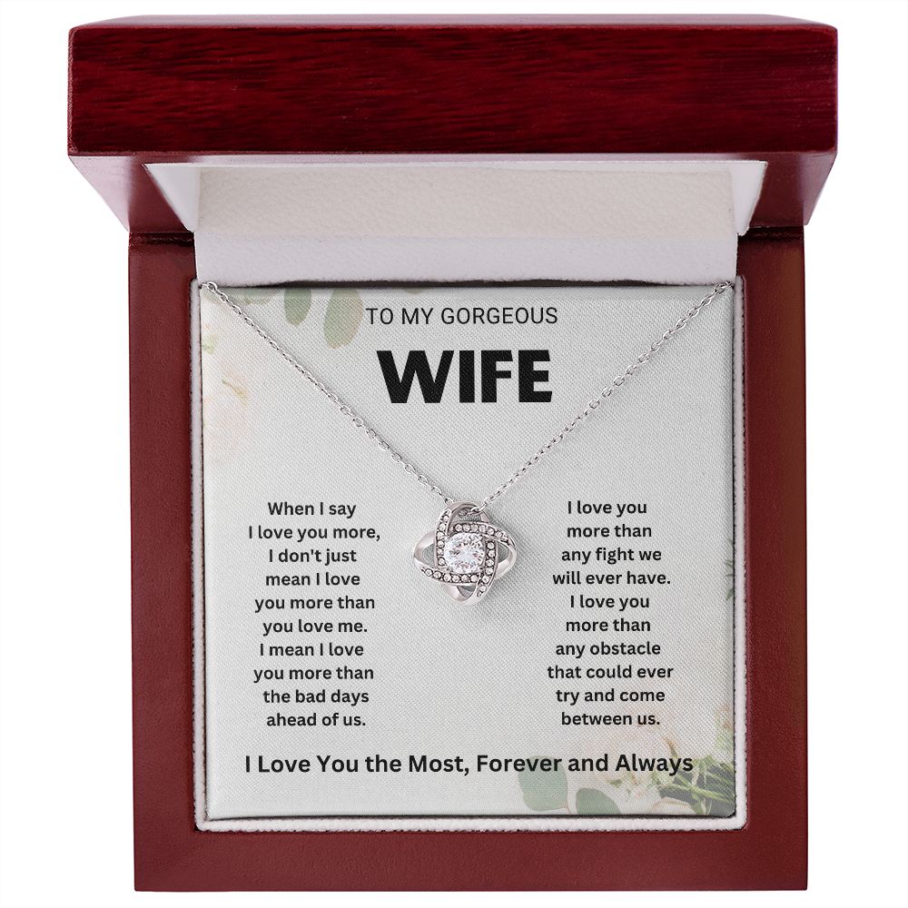 "Celebrate Your Love with a To My Wife Necklace for Your Anniversary"