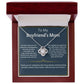 To My Boyfriend's Mom Necklace - A Thoughtful Gift of Gratitude and Love - A Gift of Love and Affection