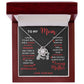 Heartwarming Gifts for Mom from Son – Thoughtful Necklace with Personalized Message Card