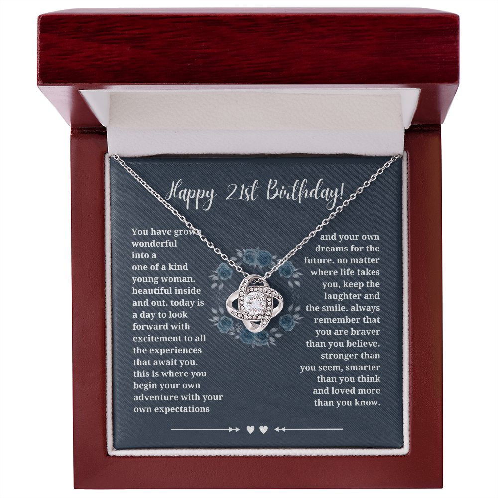 Celebrate Her Milestone: 21st Birthday Gifts That Will Make Her Day, 21st Birthday Gifts For Her, 21st Birthday Present for Daughter, Granddaughter gift SNJW23-050301