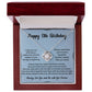 Personalized Birthday Necklace for Girls - 13th Birthday Gift with Message Card -  Special Gift