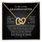 To My Lovely Granddaughter Necklace,B0BLTY75TG SPNKJW110426