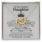 To My Badass Daughter Necklace From Dad Toni Helmrichs