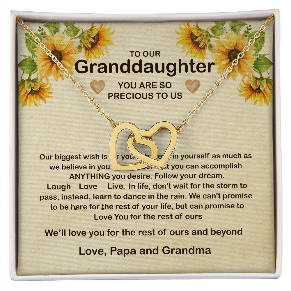 Our Granddaughter Necklace Gift Diana Habig