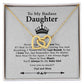 To badass daughter Cynthia Matthews