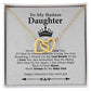 To My Daughter Necklace, Ariel Kaylynn