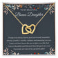 To My Bonus Daughter Jewelry - Celebrate Your Bond with a Bonus Daughter Gift from Dad or Mom SNJW23-010320