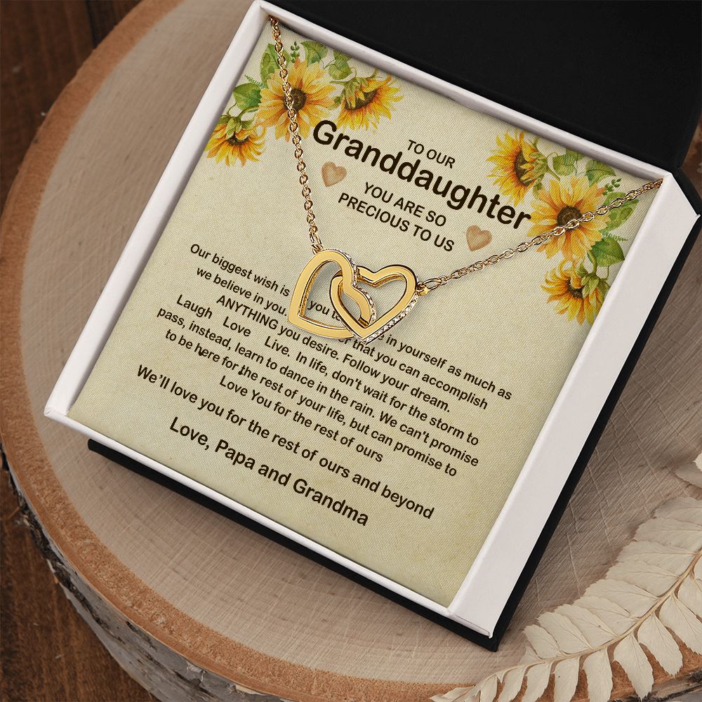 Our Granddaughter Necklace Gift Diana Habig