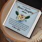 To My Bonus Daughter Necklace, Bonus Daughter Gift Alisha