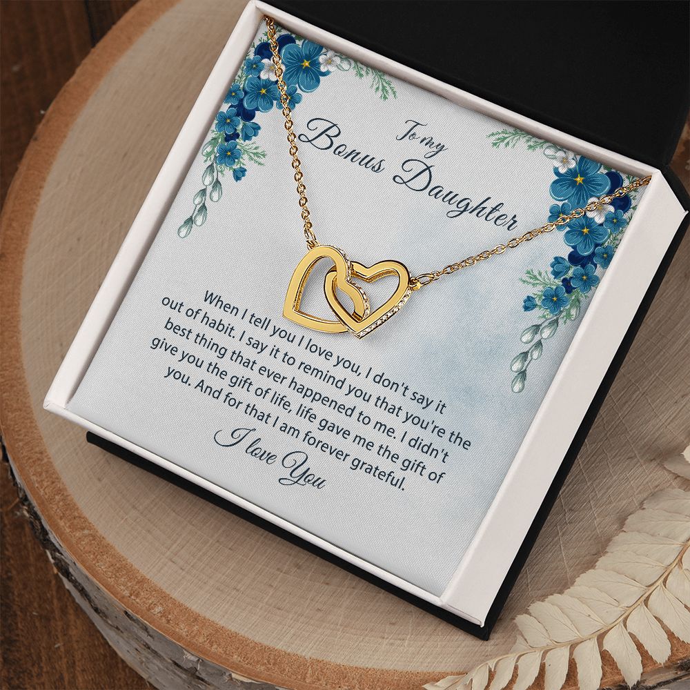 Bonus Daughter Gift, To my Bonus Daughter,Step daughter Gifts from Stepmom JWSN110737 B0BLPYXXDZ
