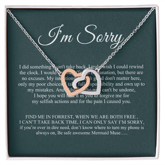 Sorry necklace Ashley Scott