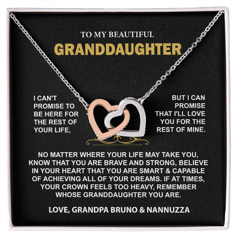 To My Granddaughter Necklace Ashley Marie Halas