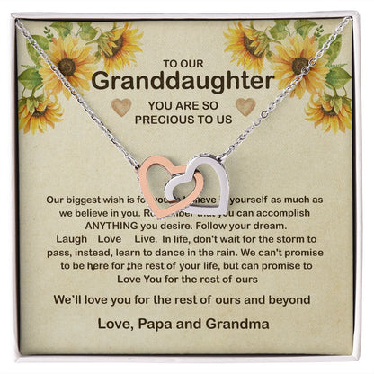 Our Granddaughter Necklace Gift Diana Habig