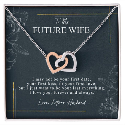 To My Future Wife Necklace, Engagement Gift For Future Wife, Sentimental Gift For Bride From Groom, Fiance Birthday Gift Ideas For Fiancee