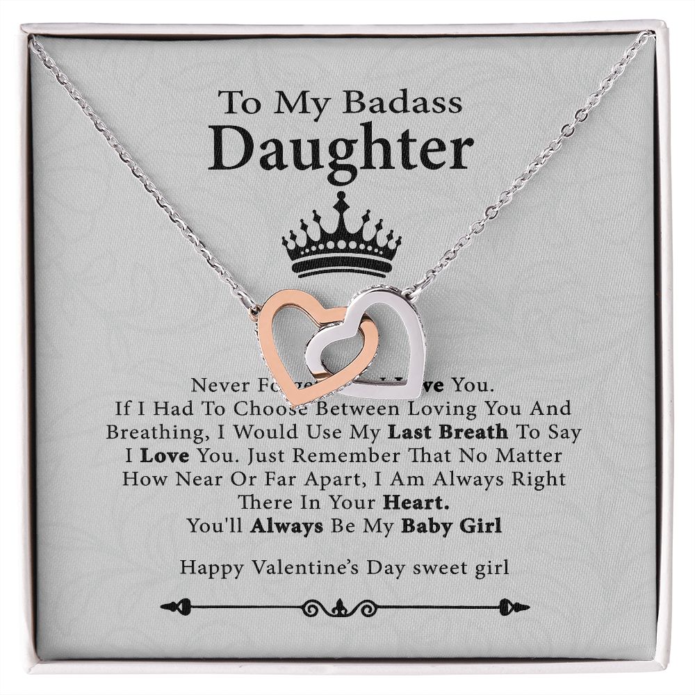 To My Daughter Necklace, Ariel Kaylynn