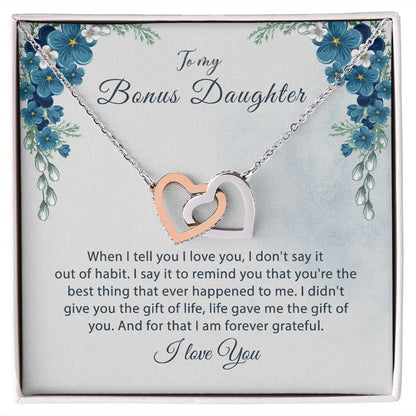 Bonus Daughter Gift, To my Bonus Daughter,Step daughter Gifts from Stepmom JWSN110737 B0BLPYXXDZ