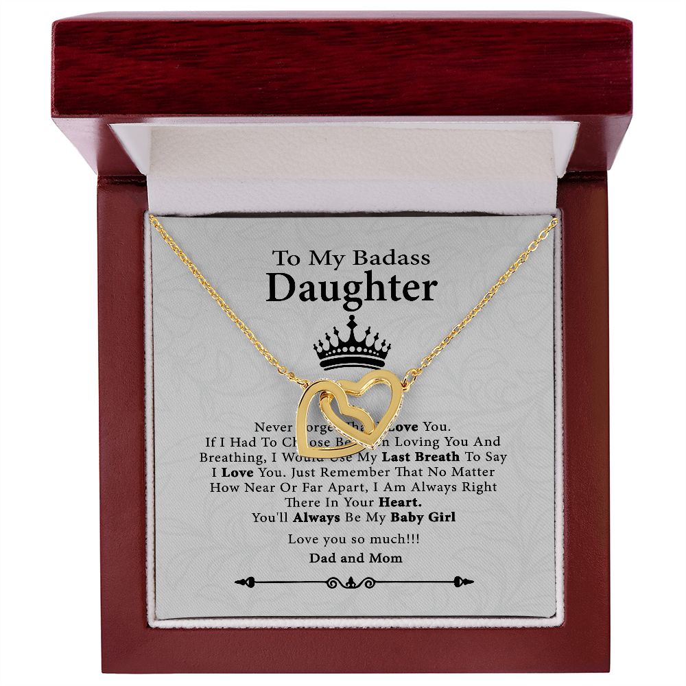 To badass daughter Cynthia Matthews