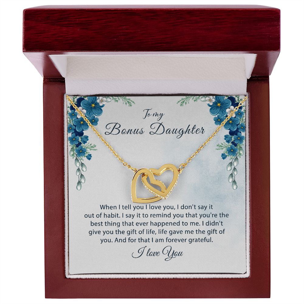 Bonus Daughter Gift, To my Bonus Daughter,Step daughter Gifts from Stepmom JWSN110737 B0BLPYXXDZ