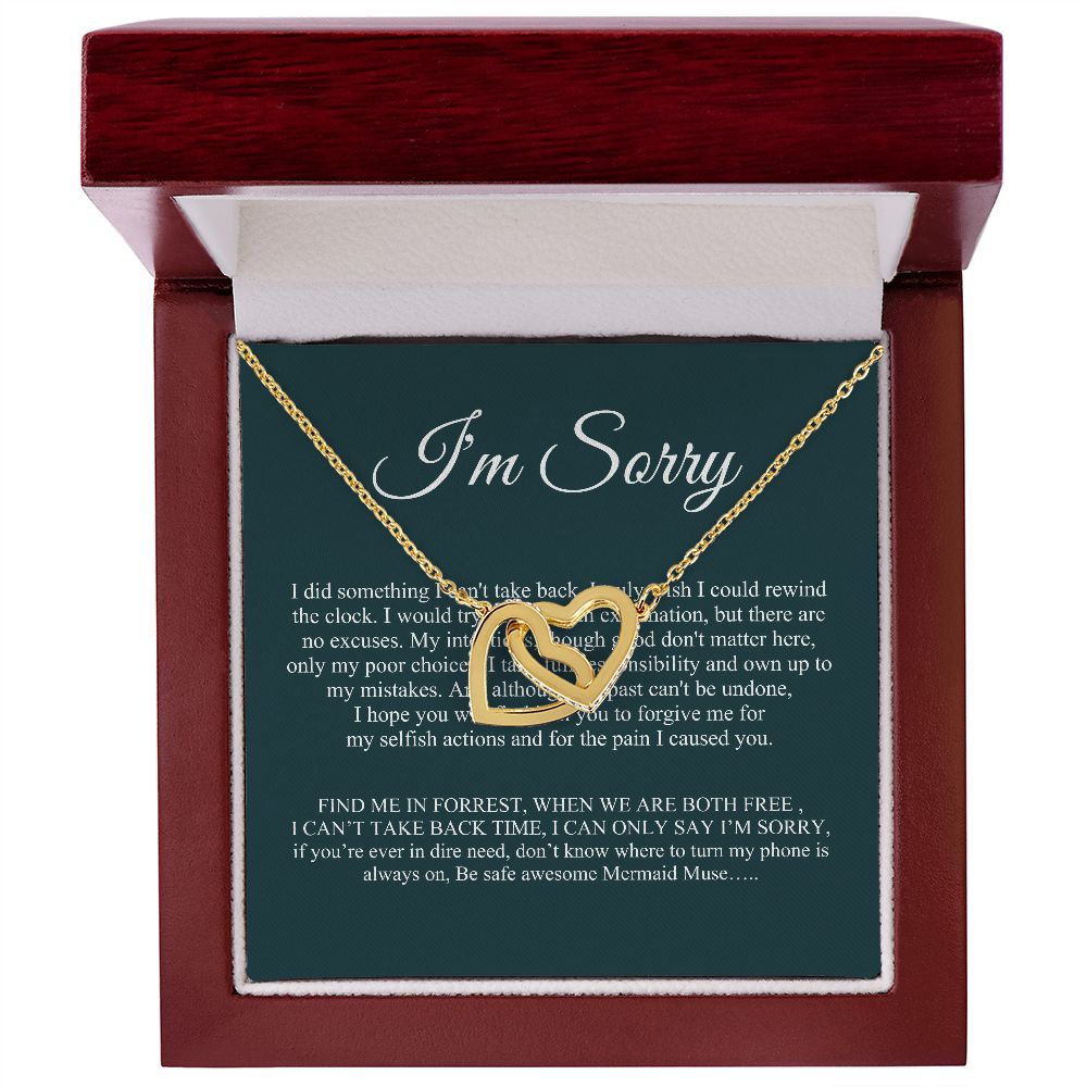 Sorry necklace Ashley Scott