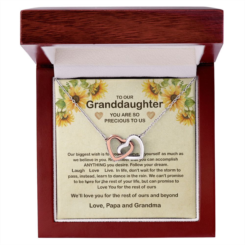 Our Granddaughter Necklace Gift Diana Habig