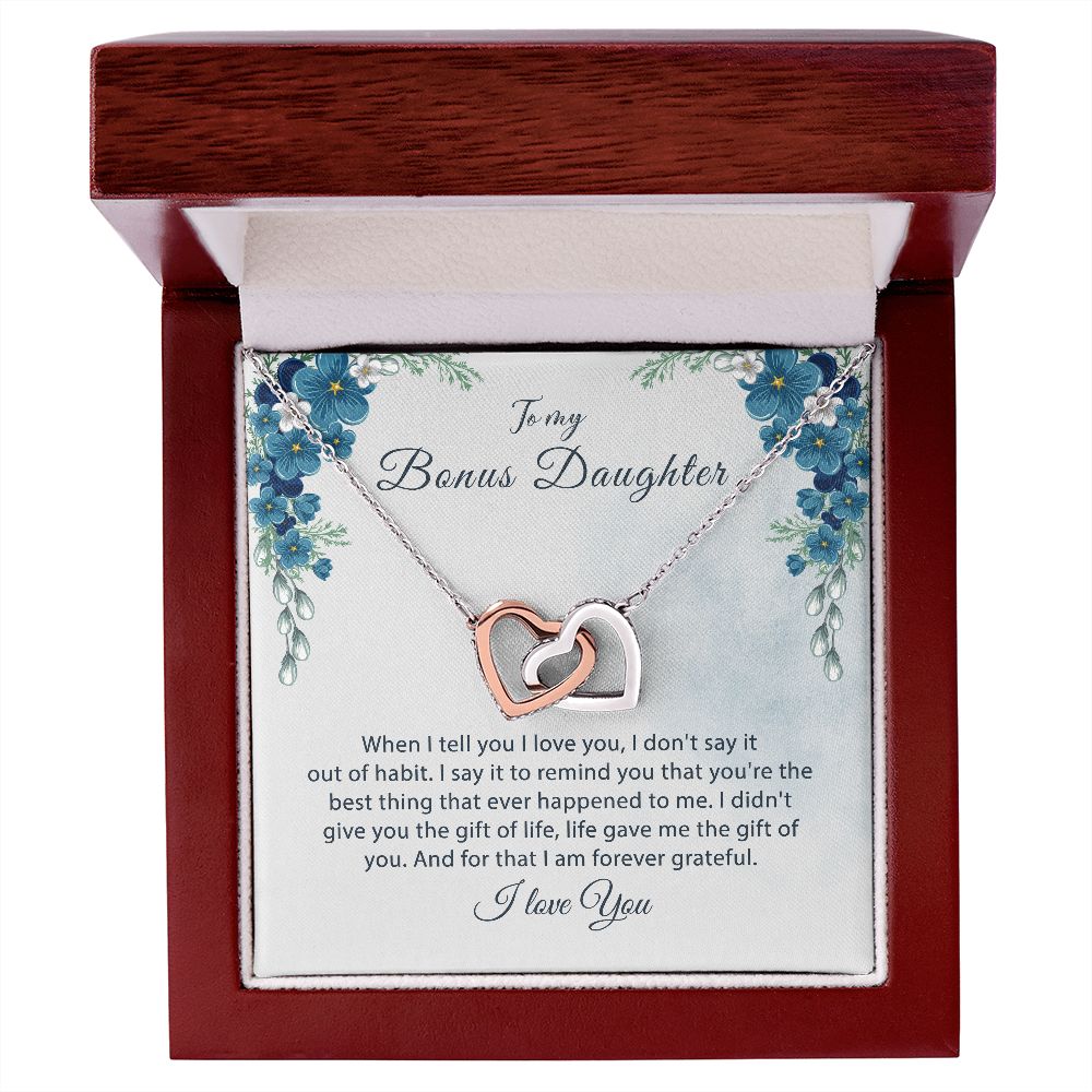 Bonus Daughter Gift, To my Bonus Daughter,Step daughter Gifts from Stepmom JWSN110737 B0BLPYXXDZ