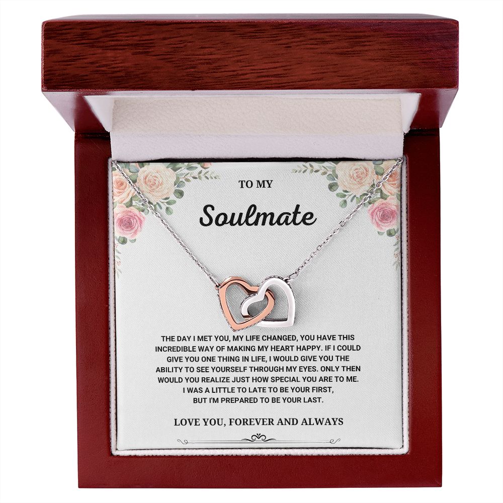 Soulmate Necklace for Women: An ElegantGift for Your Special Someone, Soulmate Gift, Love Necklace Gifts Hers, Gift For Love Of My Life SNJW23-270211 B0BWXNVV5Q