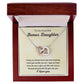 Bonus Daughter Necklace Sterling Silver: A Stunning Gift for Your Bonus Daughter, Stepdaughter Gift, Bonus Daughter, Bonus Daughter Necklace SNJW23-010315