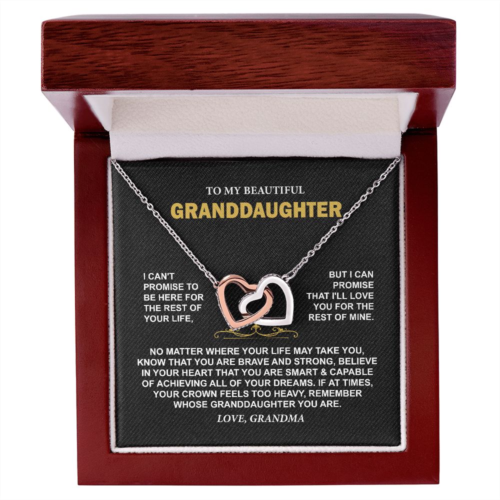 To My Granddaughter Love Grandma Beautiful Gift Set B0BLL9VX8F SPNKJW-110520