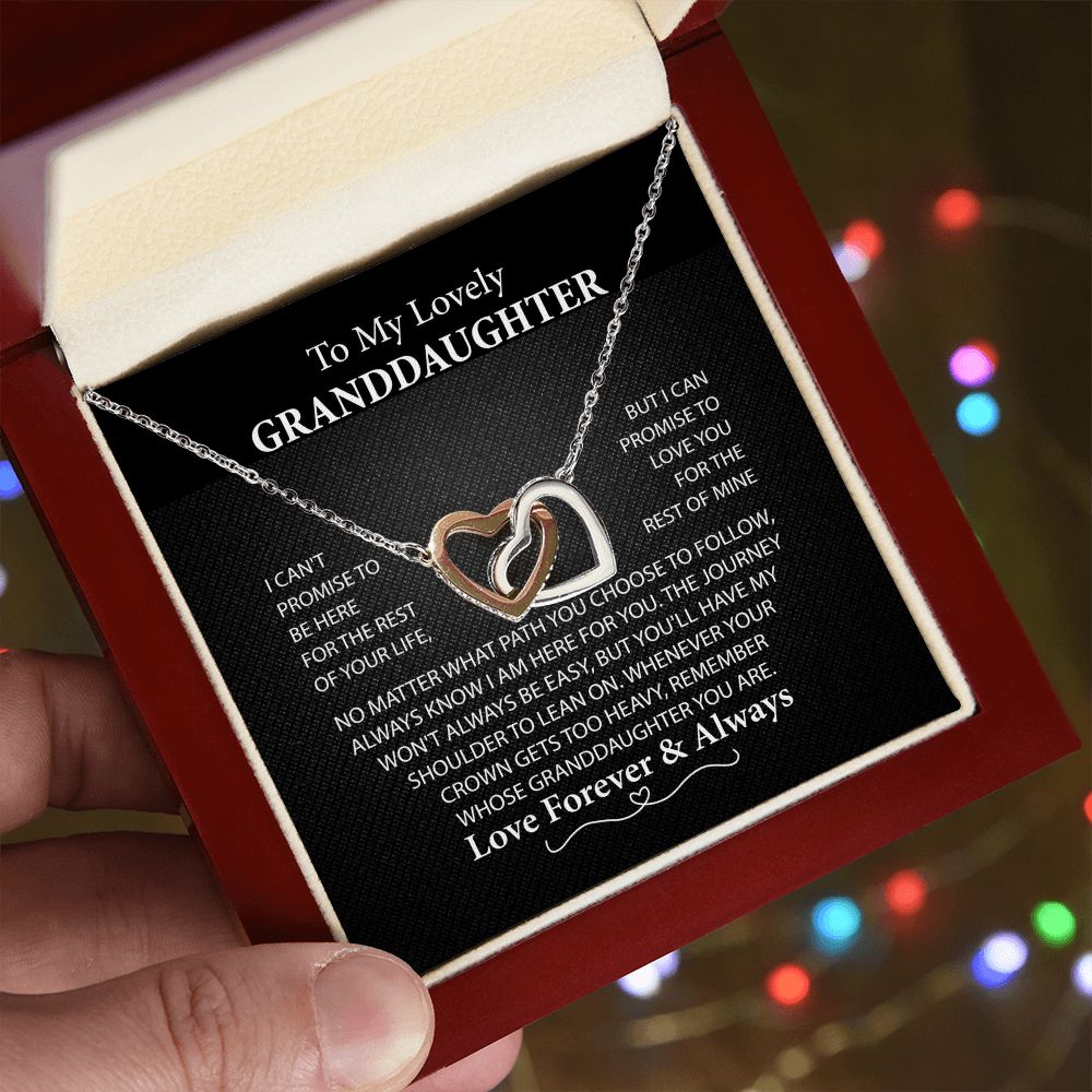 To My Lovely Granddaughter Necklace,B0BLTY75TG SPNKJW110426