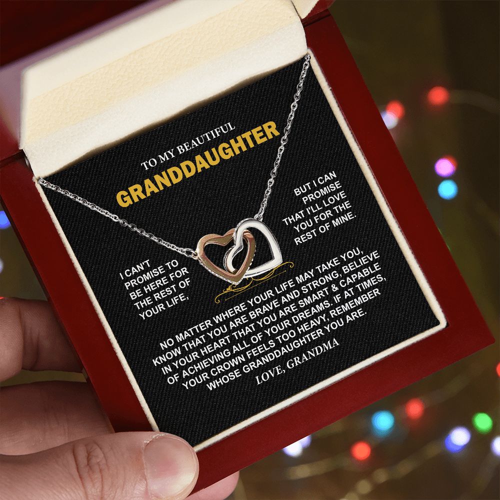 To My Granddaughter Love Grandma Beautiful Gift Set B0BLL9VX8F SPNKJW-110520