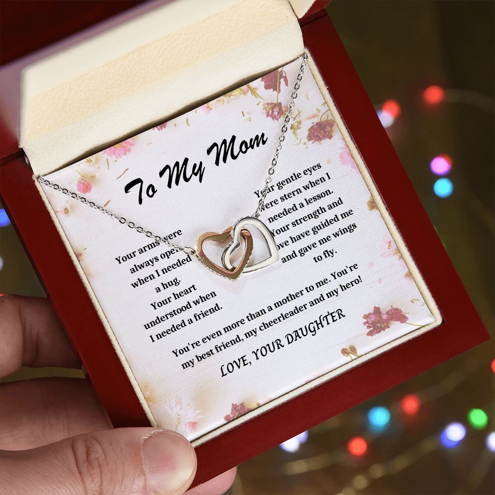 Necklace for Mom, Make Mom Feel Special with a Personalized Initial Necklace - A Thoughtful Gift for Mother's Day, Mothers Day Gift From Son Daughter, Mother's day gift SNJW23-170312