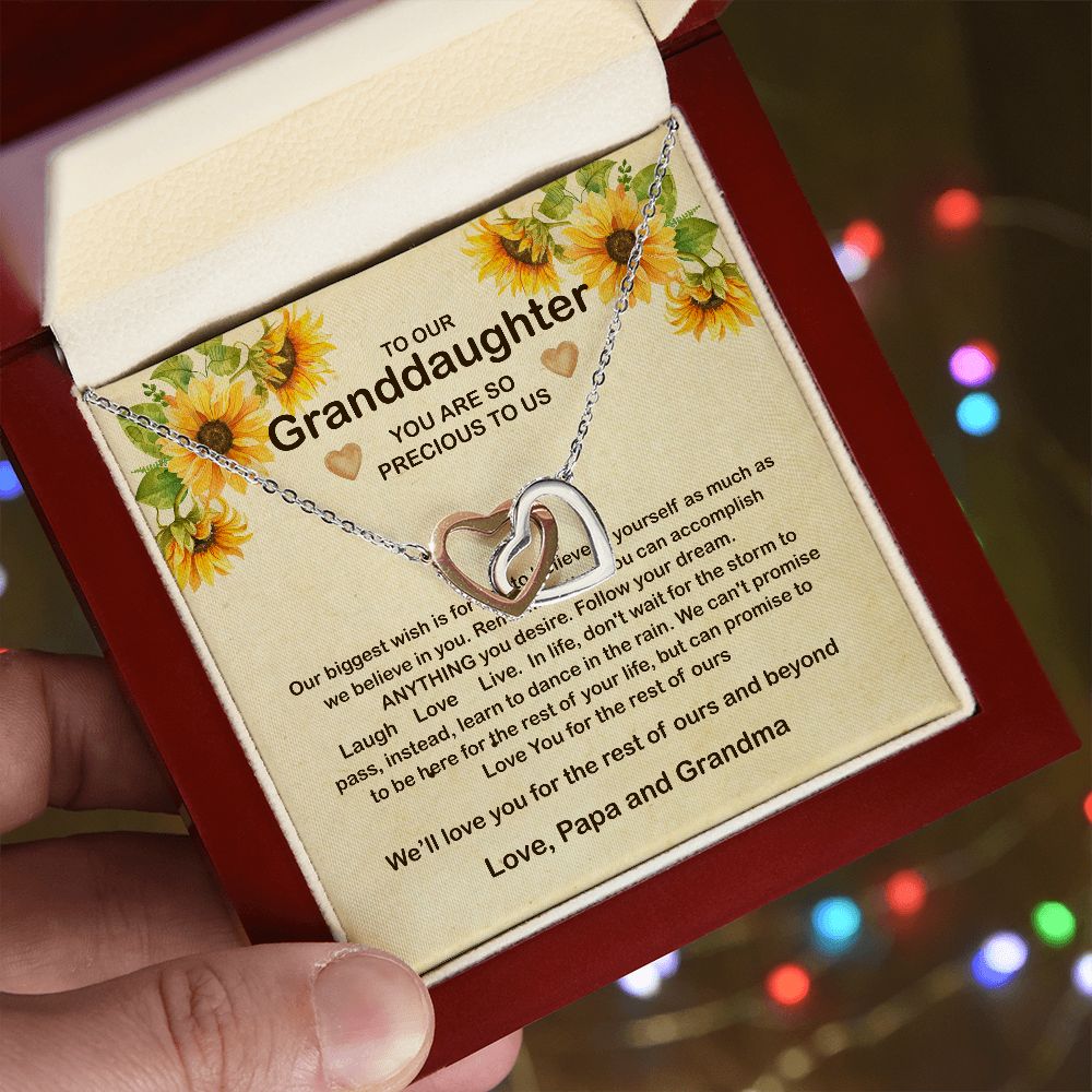Our Granddaughter Necklace Gift Diana Habig