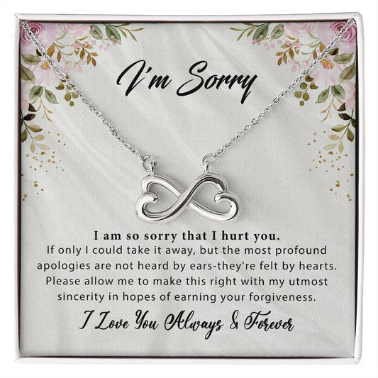 I'm Sorry Gift, Apology Necklace For Wife Girlfriend B0BLLY41F7