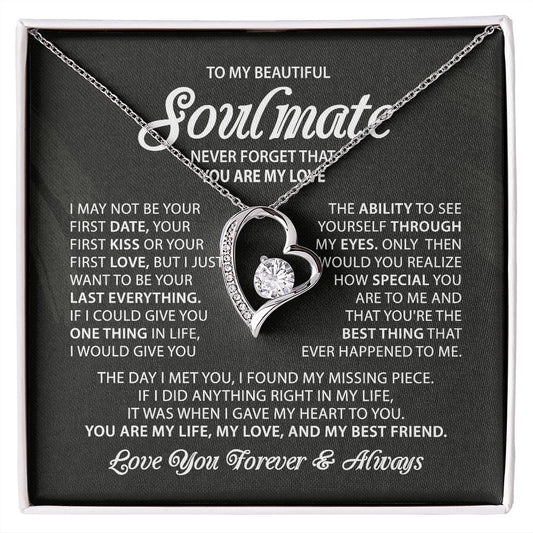 To My Beautiful Soulmate, Soulmate Gift, Soulmate Necklace, B0BPH96MHT  ttstore-0812-01x22