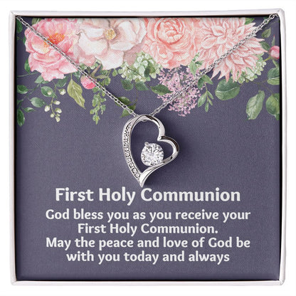 "Mark Your Daughter's First Communion with a Personalized Gift Necklace"