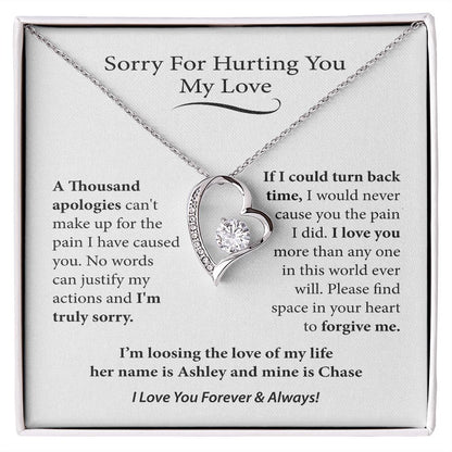 Sorry necklace from Chase Allen