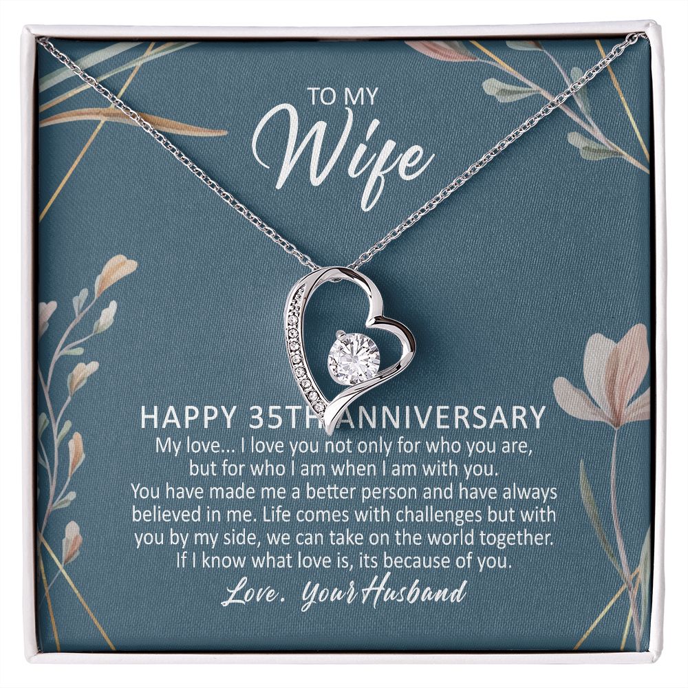 35 Year Wedding Jewelry Gift For Wife B09CKKG3S8