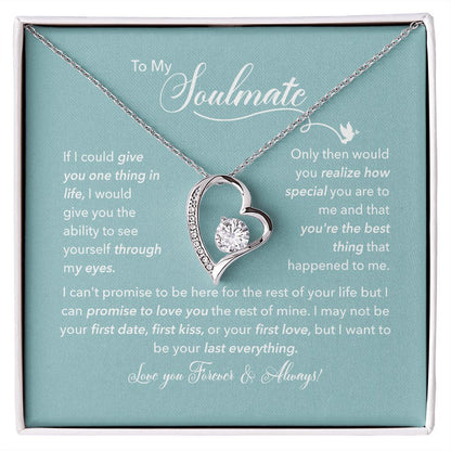 To My Soulmate Necklace , Love Gift SNJW110917 B0BLW8BTQZ