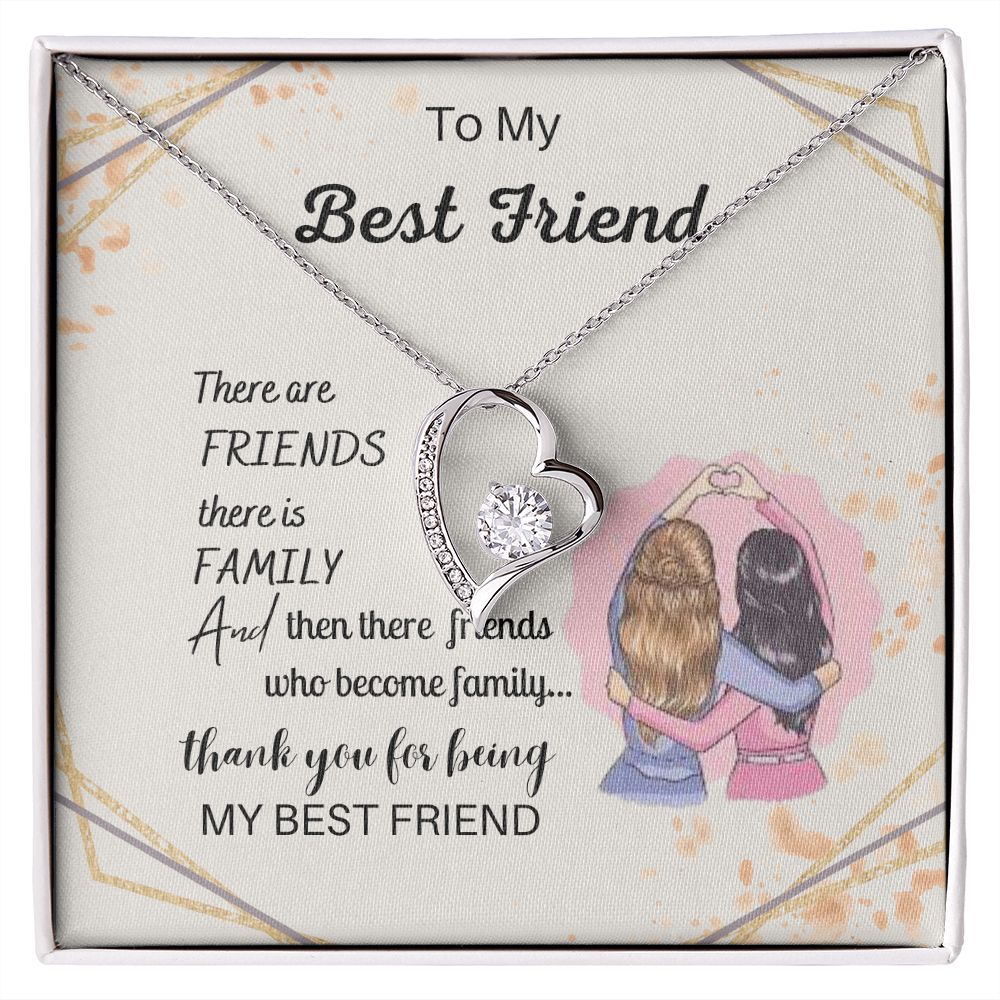 Soul Sisters - Heart Pendant Best Friend Necklaces for Women with Engraved Messages 200208