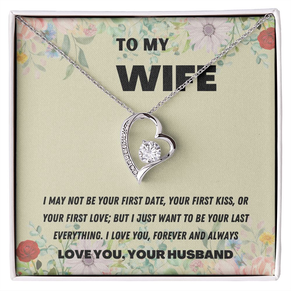 Elegant Wife Necklace - Perfect Anniversary, Birthday or Just Because Gift - Thoughtful Romantic Jewelry from Husband - Necklace for Wife
