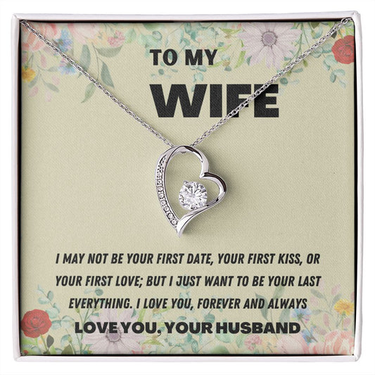Elegant Wife Necklace - Perfect Anniversary, Birthday or Just Because Gift - Thoughtful Romantic Jewelry from Husband - Necklace for Wife