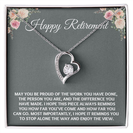 Our retirement gifts for women are the perfect way to show her how much she's loved and appreciated - a gift she'll treasure forever"