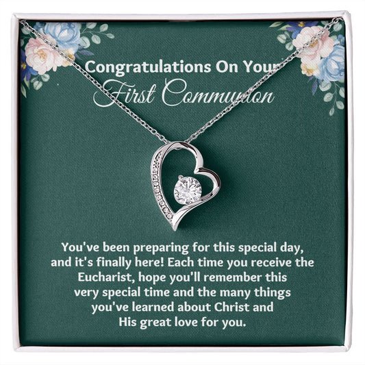 Stylish and Elegant Daughter First Communion Gift Necklace - Meaningful for Any Outfit"