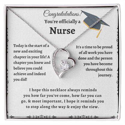 Graduation Necklace For Nurse - Nurses gifts for graduation that they will cherish for years to come, Graduation Necklace For Nurse, Nurse Graduate Gift, Nursing School SNJW23-030310