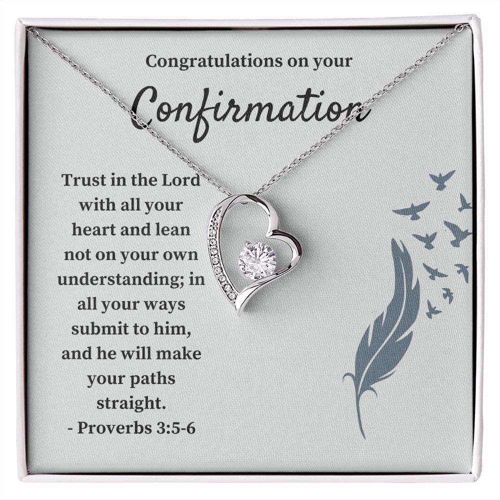 Honor the Sacrament with Unique Confirmation Gifts, Confirmation Gifts for Girls, Personalized Gifts for Her, Confirmation Necklace SNJW23-280205