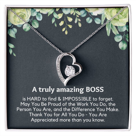 Boss Appreciation Gifts for Women Necklace: A Gesture That Will Leave a Lasting Impression"