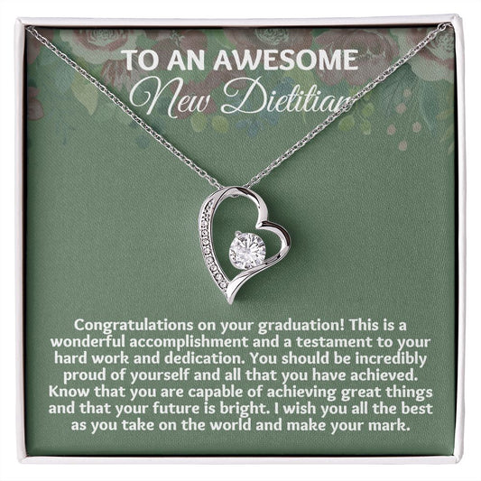 Express Your Appreciation with a Special Necklace Gift for Your Dietician on Graduation Day"
